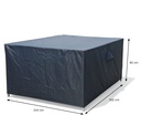Garden Imp. | Afdekhoes, Coverit, Voor Loungeset, 302 x 244 x 80 cm, Grijs, Uni, Polyester, Waterafstotend, Elastieken Hoeken