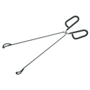 Barbecook | Barbecuetang Worstentang Verchroomd Staal Zilver/Zwart 40cm