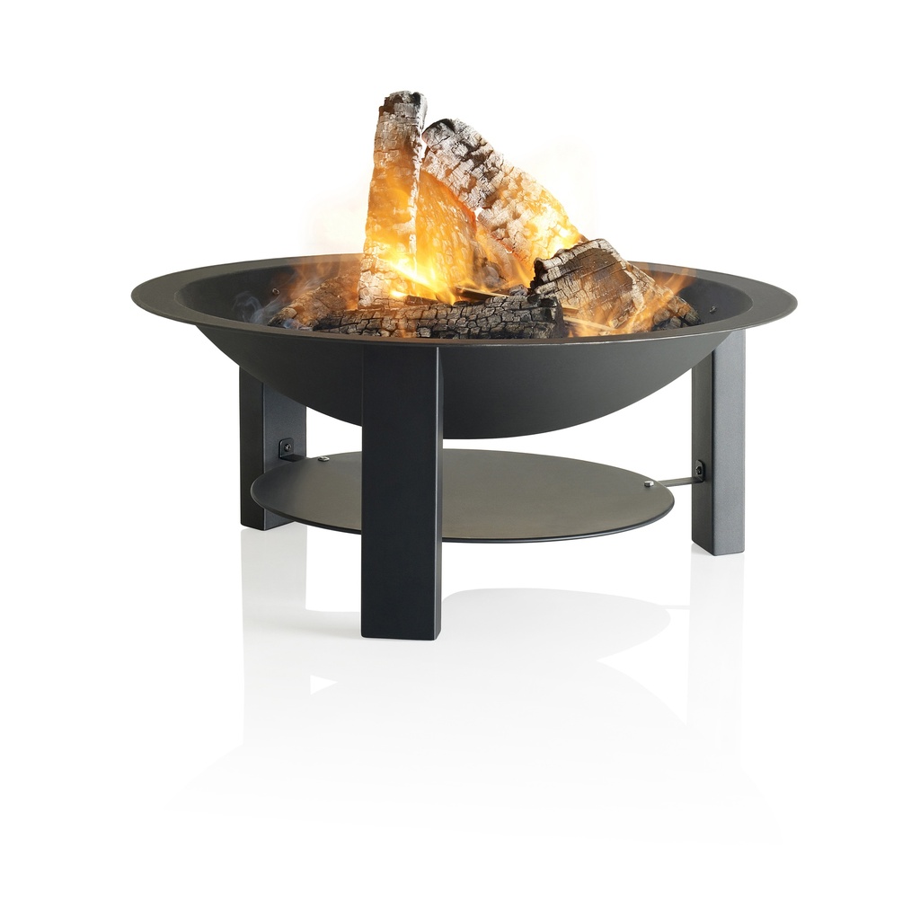 Barbecook | Terrasverwarmer Vuurschaal Modern Gelakt Gietijzer Hittebestendig Tot 450°C Ø75x32cm