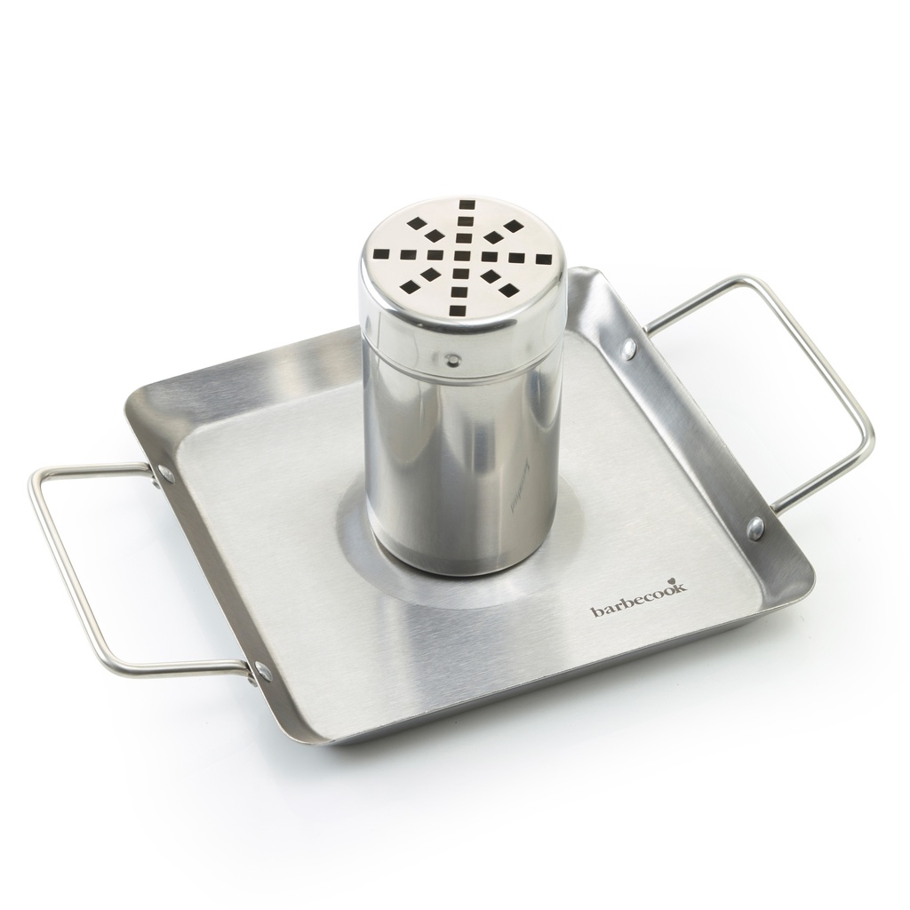 Barbecook | Kiphouder Rvs Vetopvangschaal + Blik