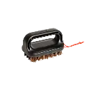 BARBECUEBORSTEL, Olivia, Premium Brush, zwart, Palmyra haren, met ergonomisch handvat, 1 stuk(s)