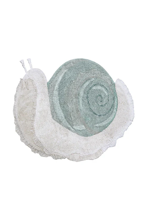 Lorena Canals | Kamertapijt Snail Slak Figuur Katoen Wasbaar 30° 100x120cm 