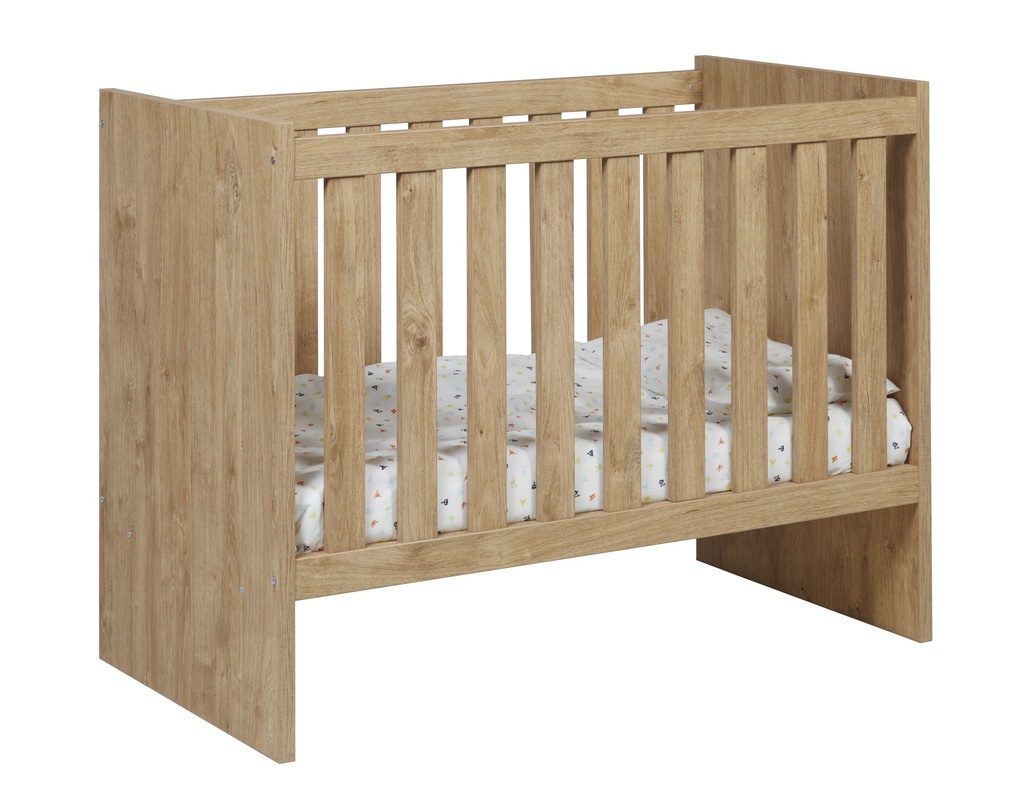 BED, Omvb tot 1 persbed, Camille, Golden oak, bruin, 60x120cm