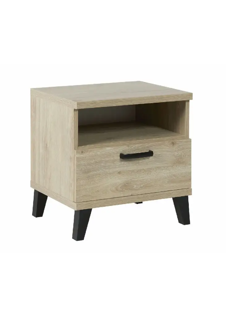 NACHTTAFEL, Evi2, Lente eik, 52x54x44cm