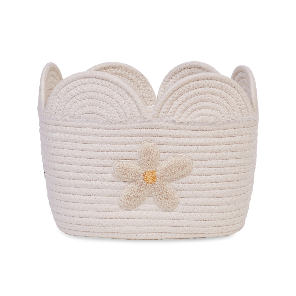 Childhome | Opbergmand Bloem 30x20x15cm