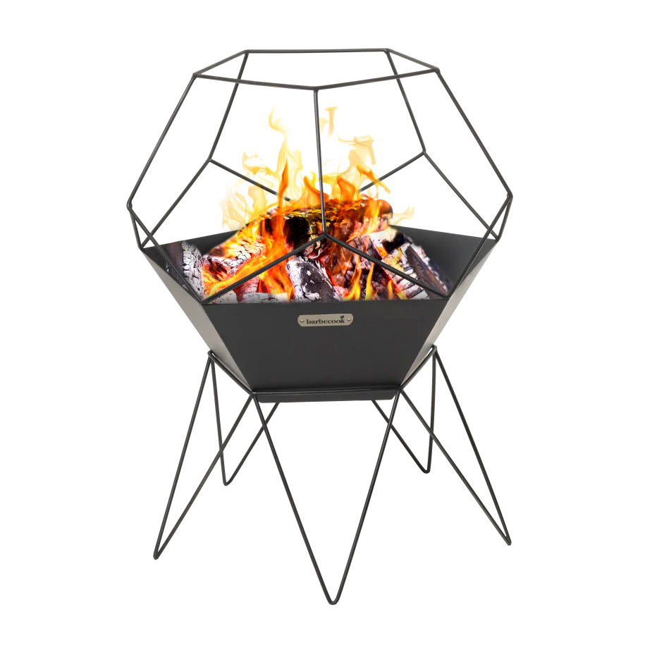 Barbecook | Terrasverwarmer Vuurkorf Jura Gelakt Plaatstaal 60x60x75cm