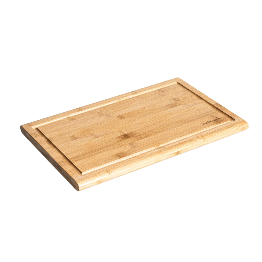 Barbecook | Snijplank Naturel Bamboe Rechthoekig Dubbelzijdig Bruikbaar Met Sapgeul 43x28x2cm
