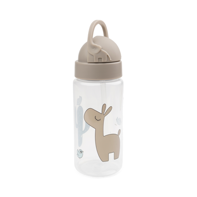 Done by deer | Drinkbeker Straw Bottle Lalee Sand 350ml