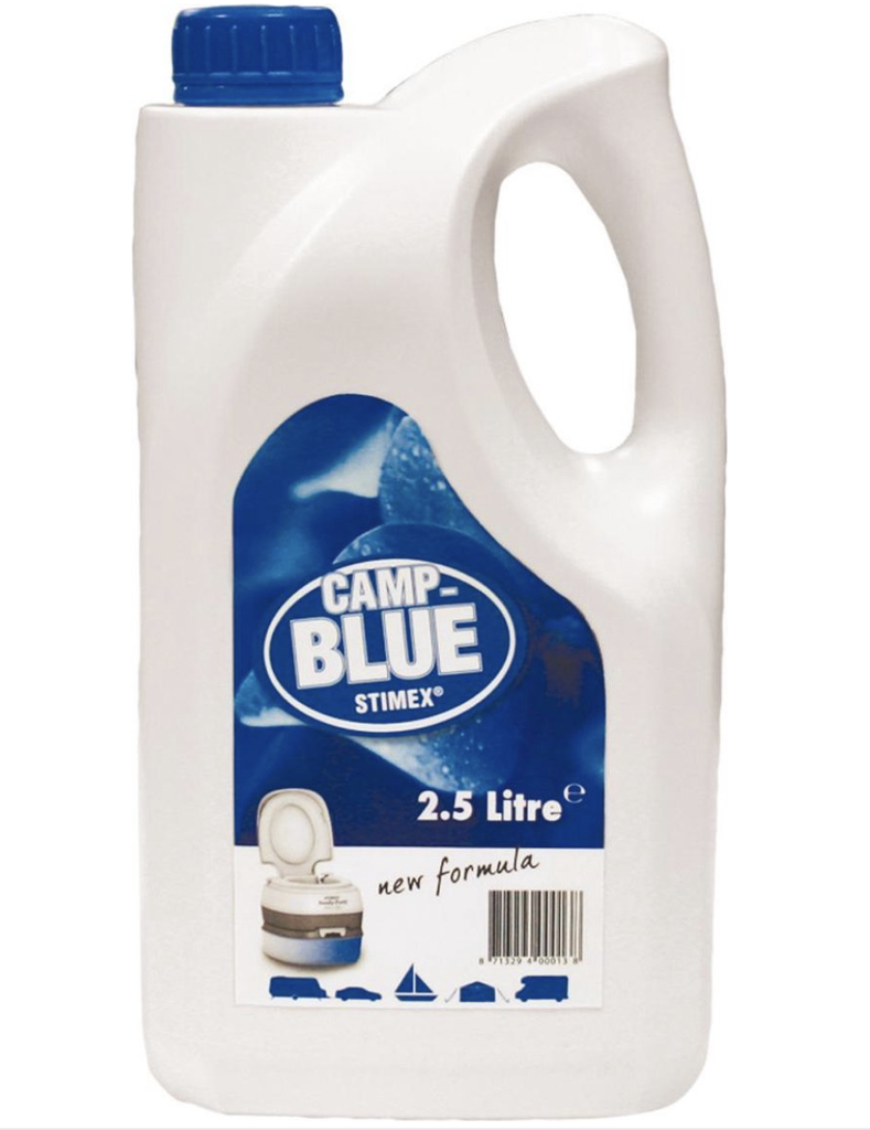 ONDERHOUDSPRODUCT, toiletvloeistof, Camp-Blue, 2.5 l, blauw, biologisch afbreekbaar, voor afvaltank