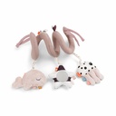 Done By Deer | MAXI-COSI HANGER, Activity Spiral, Sea Friends, powder, roze, textiel, +activities, vanaf 0 maand, 24