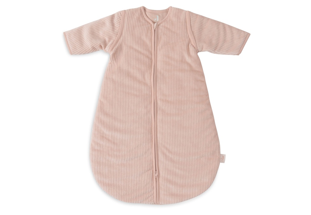 Jollein | Slaapzak Rib Wild Rose met Afritsbare Mouwen 3.5TOG Roze 90cm