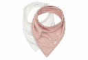 Jollein | Spuugdoekje Bandana Twinkling Wild Rose 2-pack