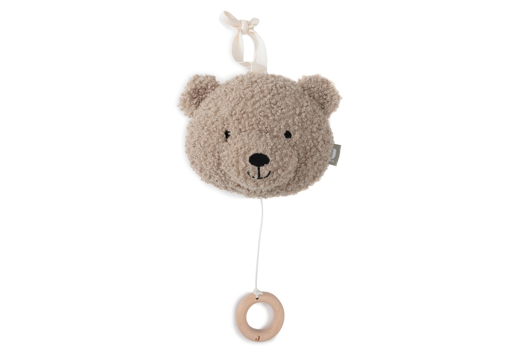 Jollein | Muziektrekker Teddy Beer Olive Green Groen