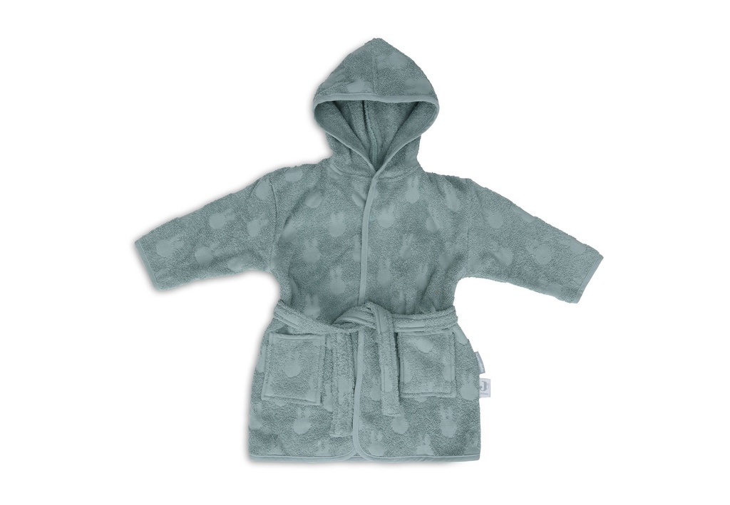 Jollein | Badjas Miffy Jacquard Sea Green 1-2Y