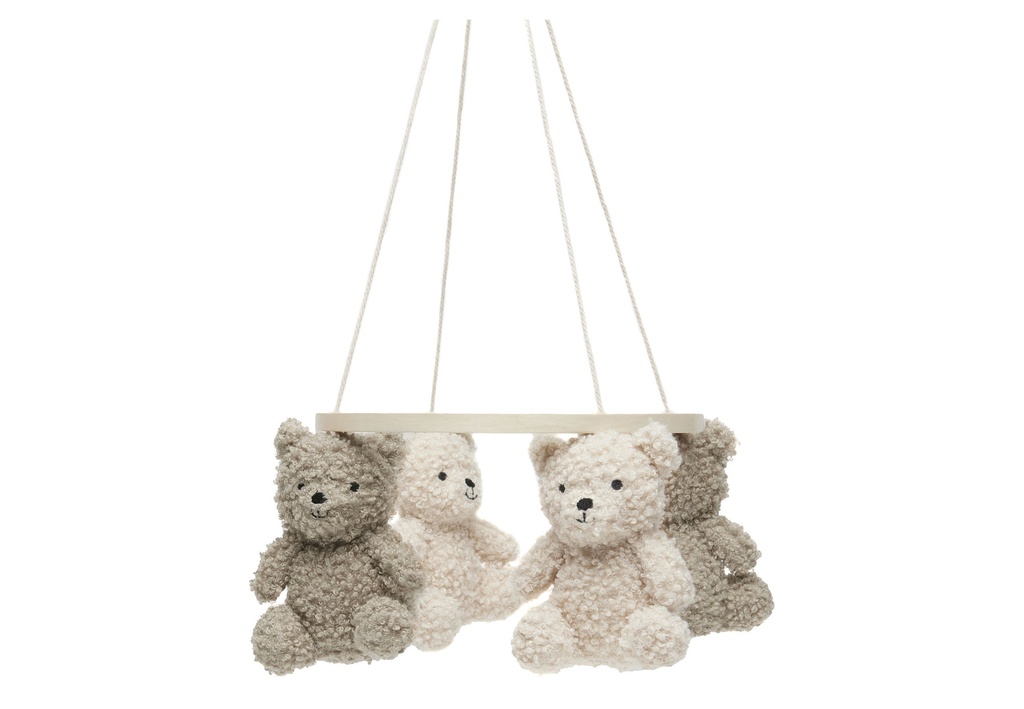 Jollein | Mobiel Teddy Beer Olive Green/Naturel Groen/Ecru