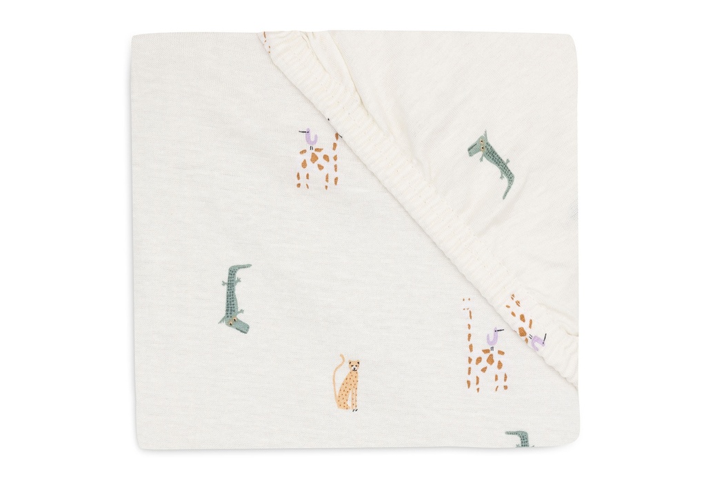 Jollein | Hoeslaken Jungle Jambo Jersey 70/75x140/150 cm