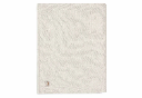 Jollein | Deken Cosy Knit Ivory Tricot/Velvet Ecru 75x100cm