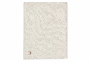 Jollein | Deken Cosy Knit Ivory Tricot/Velvet Ecru 100x150cm
