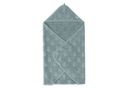Jollein | Badcape Miffy Jacquard Badstof Sea Green Groen 75x75cm