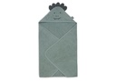Jollein | Badcape Jungle Jumbo Croco Badstof Groen 75x75cm