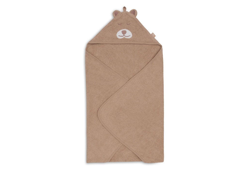 Jollein | Badcape Jungle Jambo Cheetah Badstof  Bruin 75x75cm