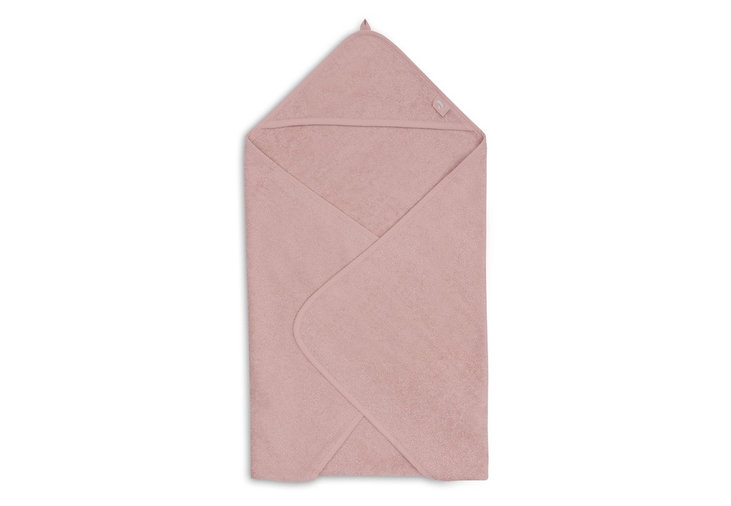 Jollein | Badcape Wild Rose Badstof Roze 100x100cm