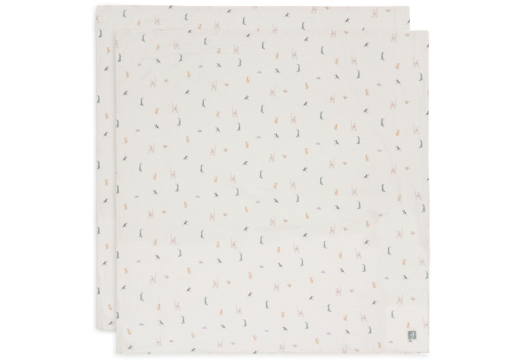 Jollein | Tetra Doek Jungle Jambo 115x115cm 2-pack