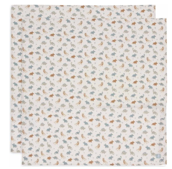 Jollein | Tetra Doek Roarsome 115x115cm 2-pack