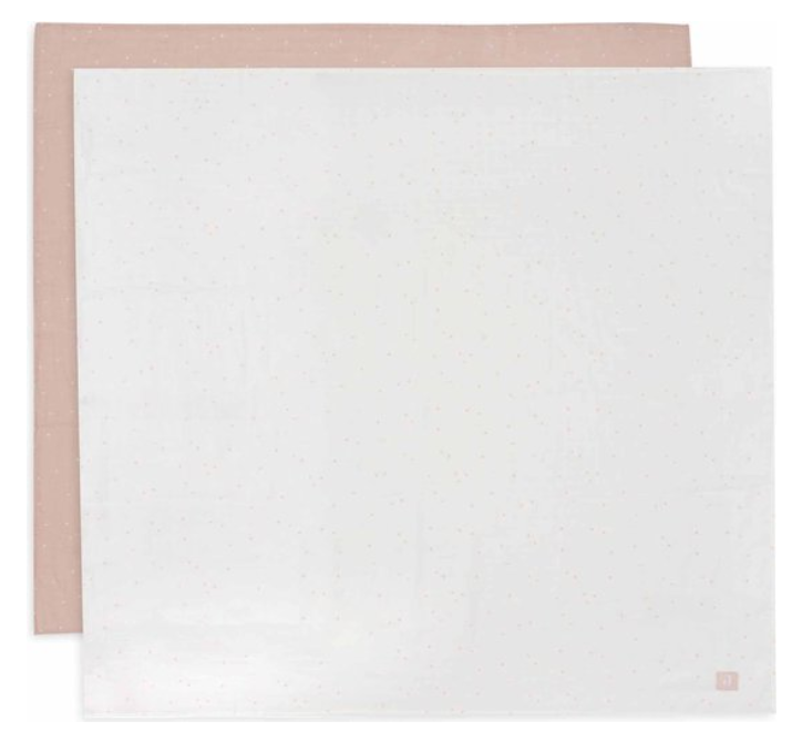 Swaddle Muslin 115x115cm Twinkling Wild Rose (2pack)