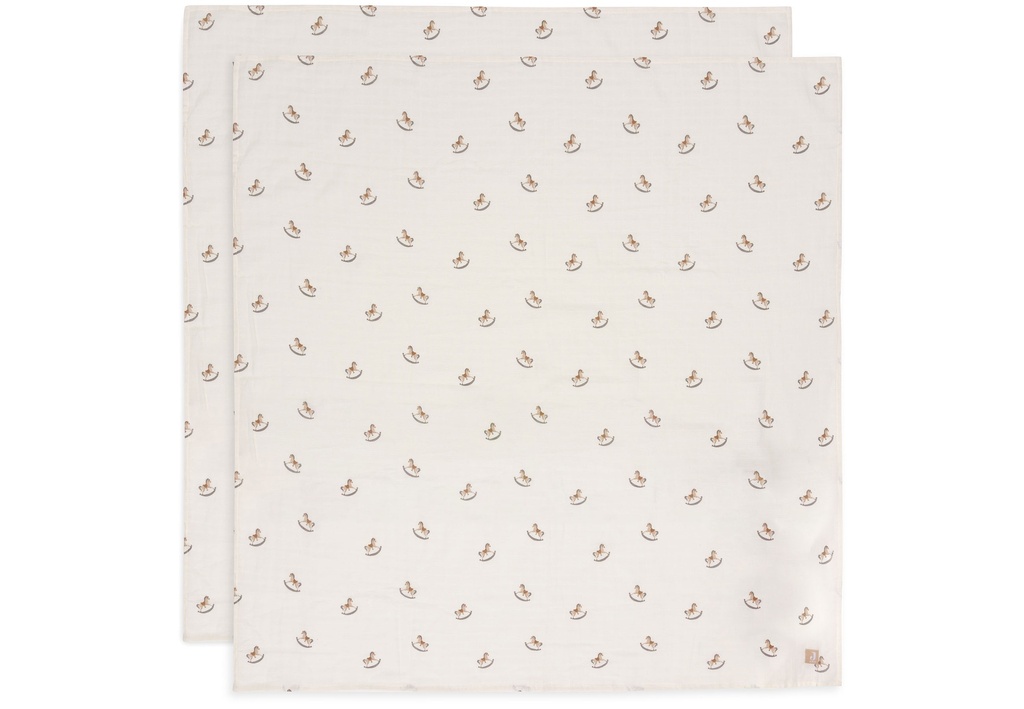 Jollein | Tetra Doek Nostalgic Ride 115x115cm 2-pack