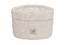Jollein | Verzorgingsmand Cosy Knit Ivory Ecru 14x18x18cm