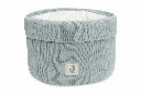 Jollein | Verzorgingsmand Cosy Knit Sea Green Groen 14x18x18cm