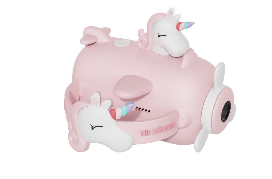 The Zoo Family | Fototoestel Zoo Video Unicorn Roze 32 GB/2.4 inch USB Oplaadbaar