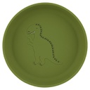 Trixie | Plat Bord Mr. Dino Siliconen Groen 18x18x2,5cm