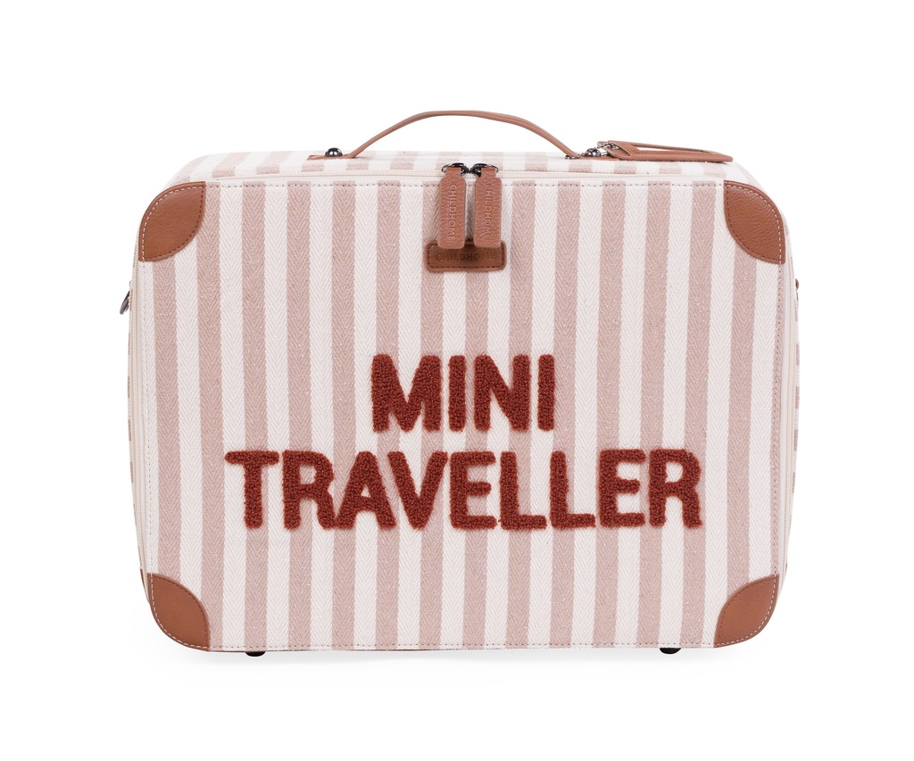 Childhome | Reiskoffer Mini Traveller Stripes Nude 