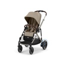 Cybex | Wandelwagen e-Gazelle S Almond Beige Frame Taupe alu