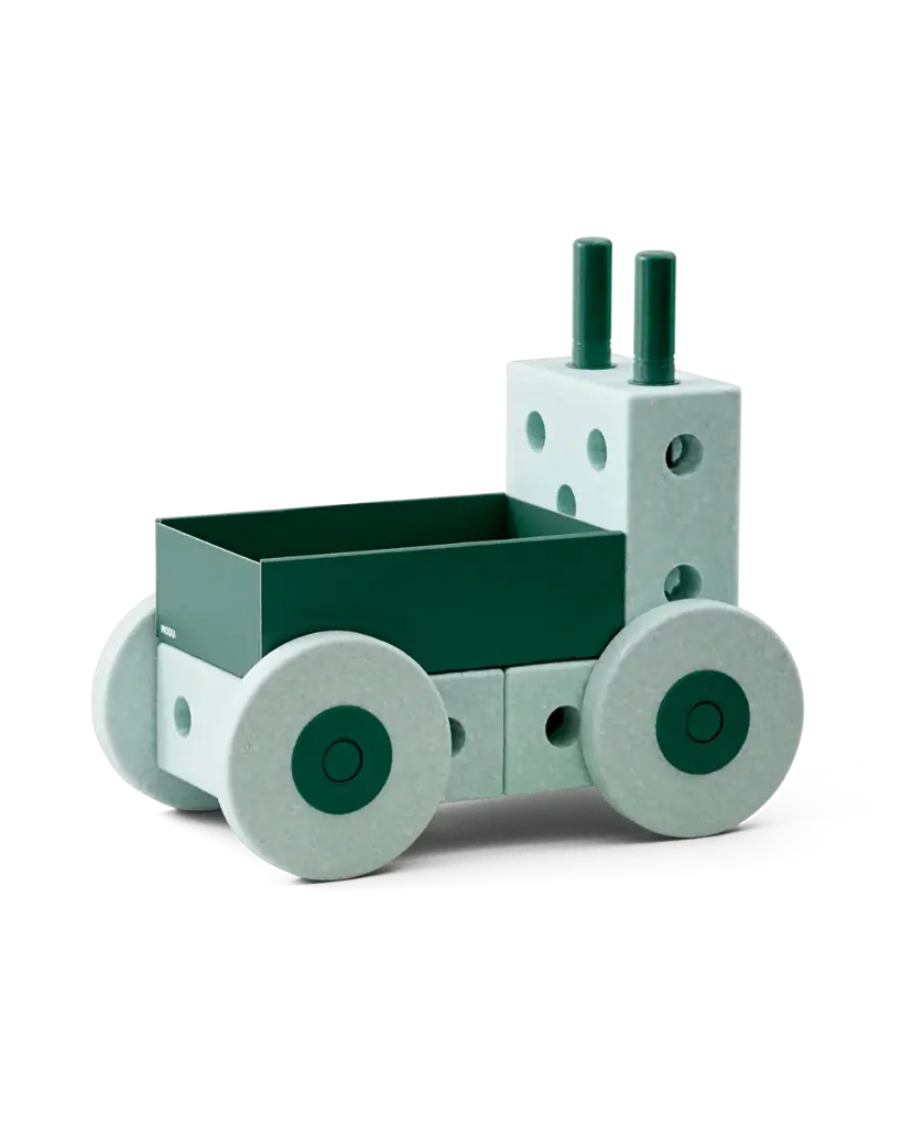 Modu | Blokken Activity Toy 3in1 Baby Walker Ocean Mint/Forest Green 