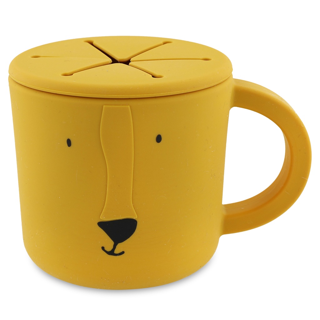 Trixie | Snack Cup Mr. Lion Siliconen Geel 200ml