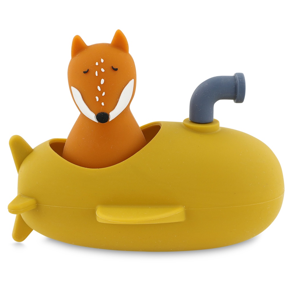 Trixie | Badspeelgoed Duikboot Mr. Fox Geel/Oranje +12m