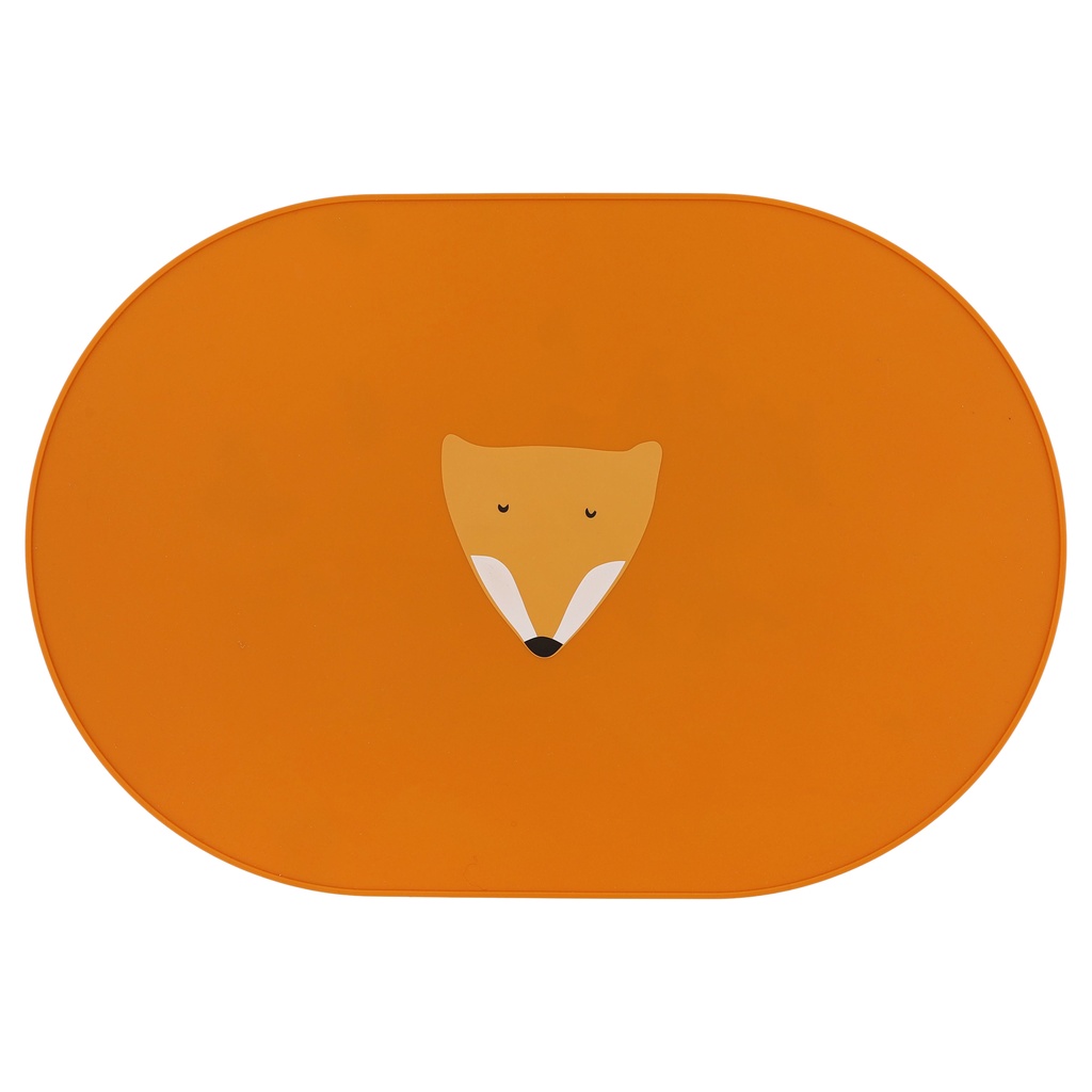 Trixie | Placemat Mr. Fox Siliconen Oranje