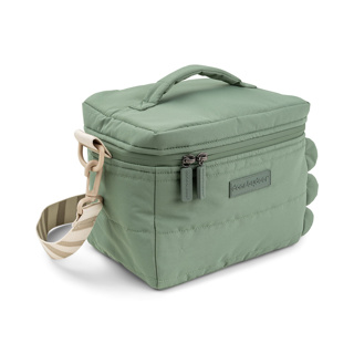 Done By Deer | Koeltas Croco Quilted Insulated Bag Groen 6,2l 18x15cm