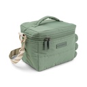 Done By Deer | Koeltas Croco Quilted Insulated Bag Groen 6,2l 18x15cm