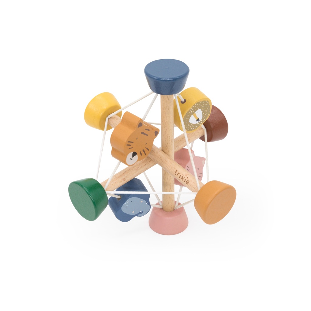 Trixie | Educatief Speelgoed Activiteitenbal Hout +6m