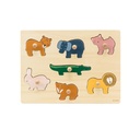 Trixie | Puzzel Vormenpuzzel 7 Dieren Hout
