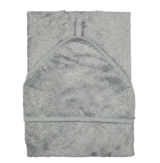 Timboo | Badcape XXL Bamboe Moon Blue Blauw 95x95cm