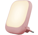 NACHTLAMP, Automatisch nachtlampje, rose, vierkant, rose, 3 standen helderheid 