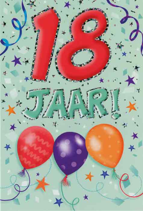 Artige | Wenskaart That Funny Age 18