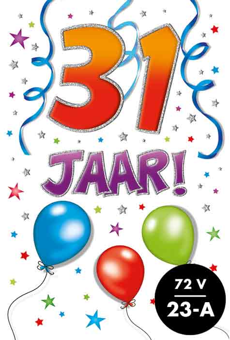 Artige | Wenskaart That Funny Age 31