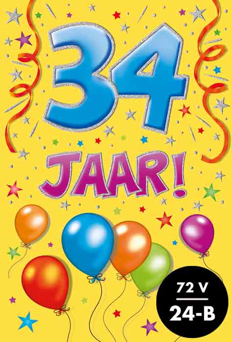 Artige | Wenskaart That Funny Age 34