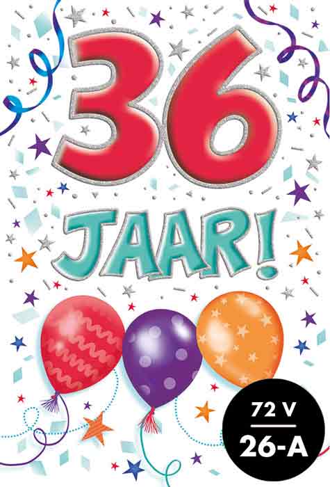 Artige | Wenskaart That Funny Age 36